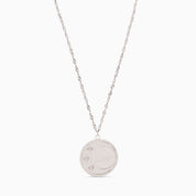 LUNAR GLOW ENGRAVABLE NECKLACE best gold plated tarnish and water resistant piece by Irish Jewellery brand - Lynott Jewellery