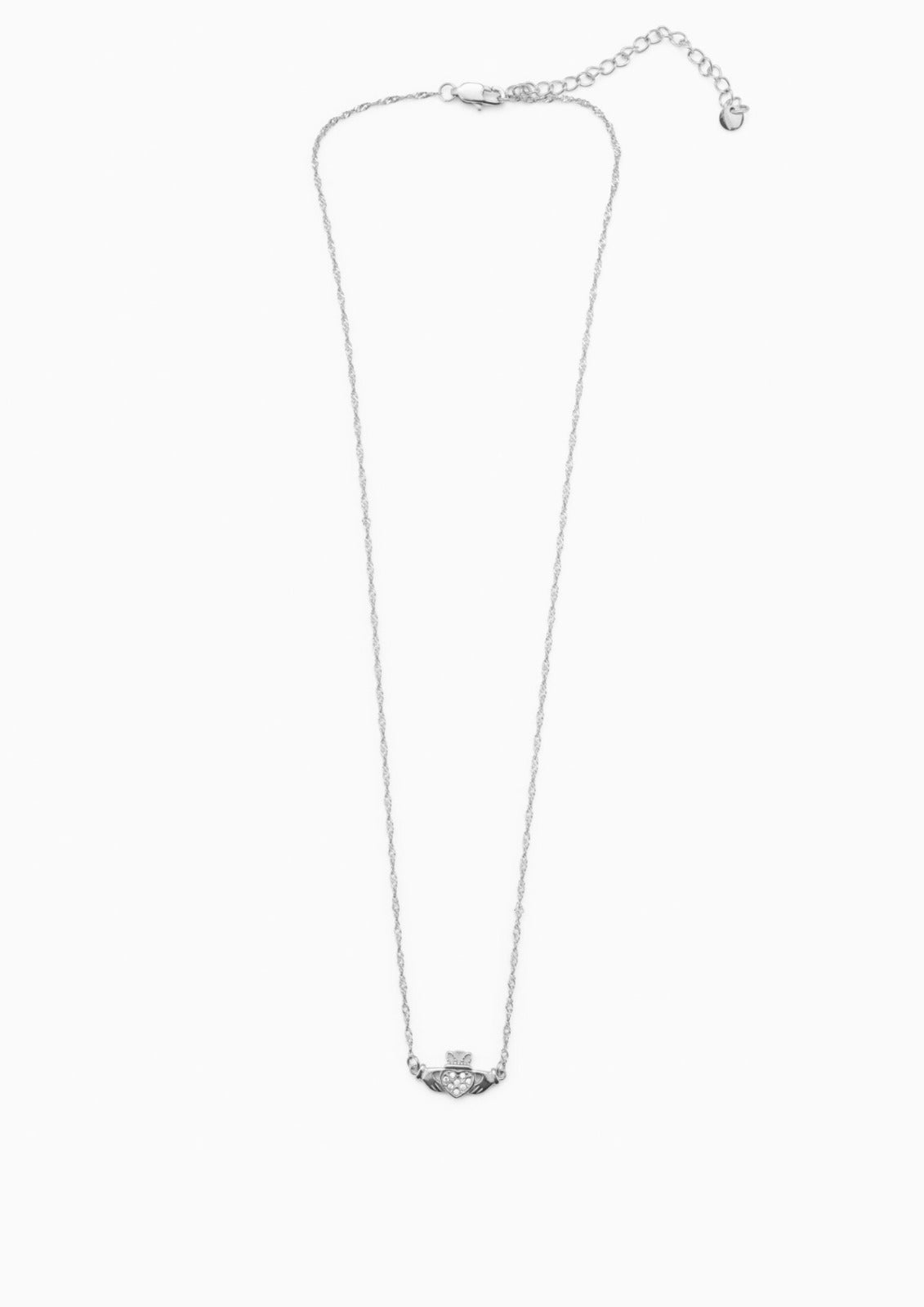 HEART CROWN NECKLACE best gold plated tarnish and water resistant piece by Irish Jewellery brand - Lynott Jewellery
