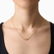 HEART CROWN NECKLACE best gold plated tarnish and water resistant piece by Irish Jewellery brand - Lynott Jewellery