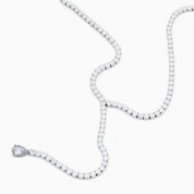 VIBES DROP DOWN TENNIS NECKLACE best gold plated tarnish and water resistant piece by Irish Jewellery brand - Lynott Jewellery