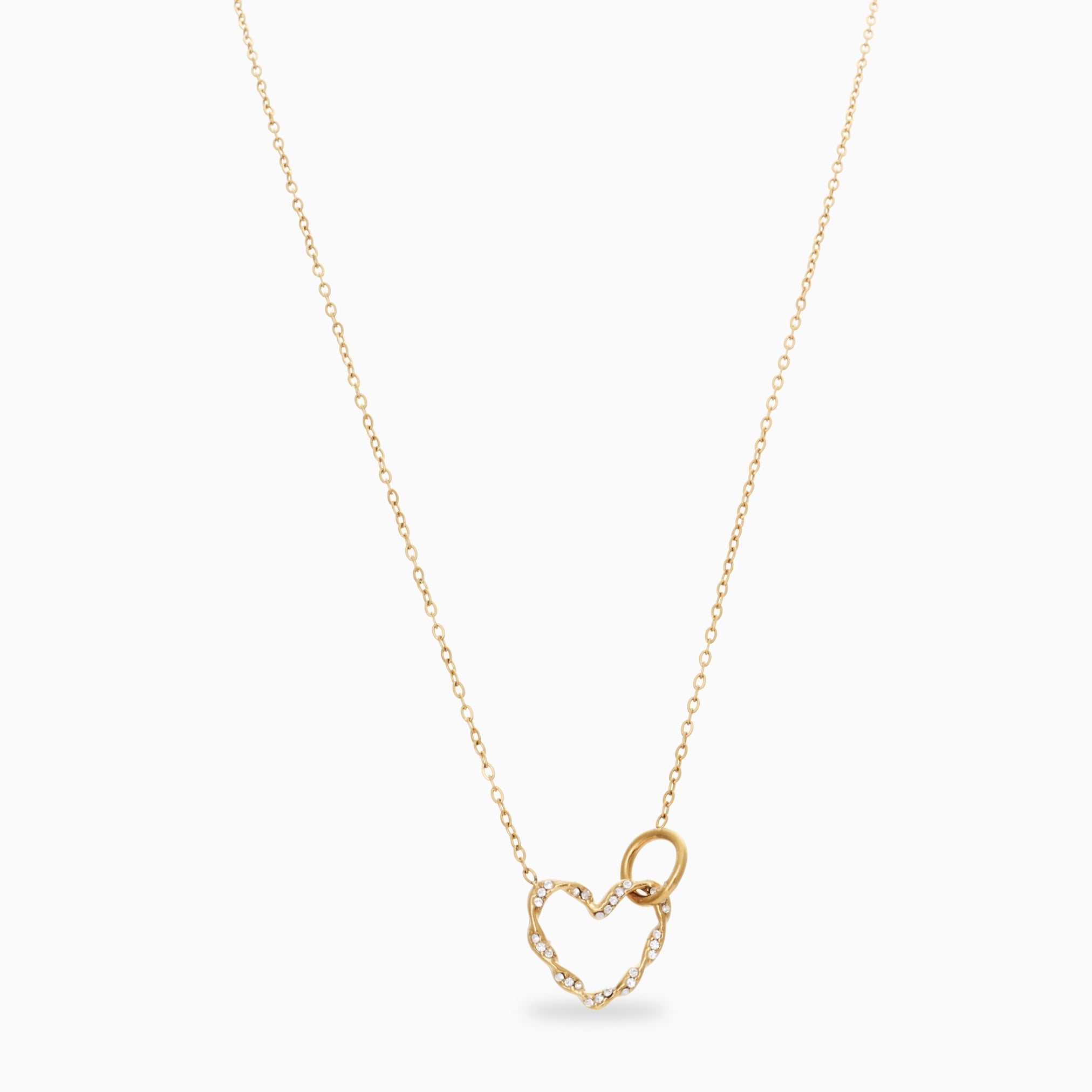 BIG SIS & LITTLE SIS LOVE NECKLACE best gold plated tarnish and water resistant piece by Irish Jewellery brand - Lynott Jewellery