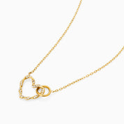 BIG SIS & LITTLE SIS LOVE NECKLACE best gold plated tarnish and water resistant piece by Irish Jewellery brand - Lynott Jewellery