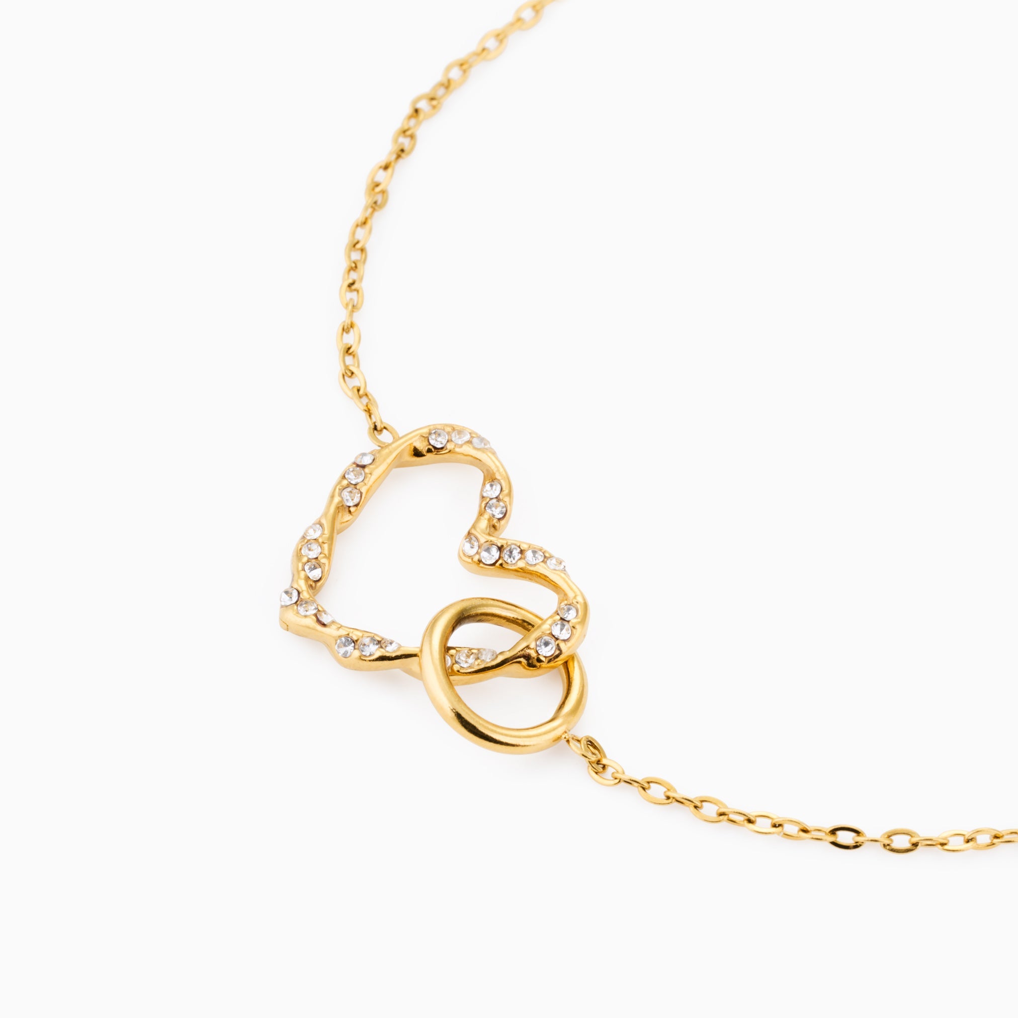 BIG SIS & LITTLE SIS LOVE BRACELET best gold plated tarnish and water resistant piece by Irish Jewellery brand - Lynott Jewellery