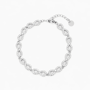FOREVER INFINITY BRACELET best gold plated tarnish and water resistant piece by Irish Jewellery brand - Lynott Jewellery