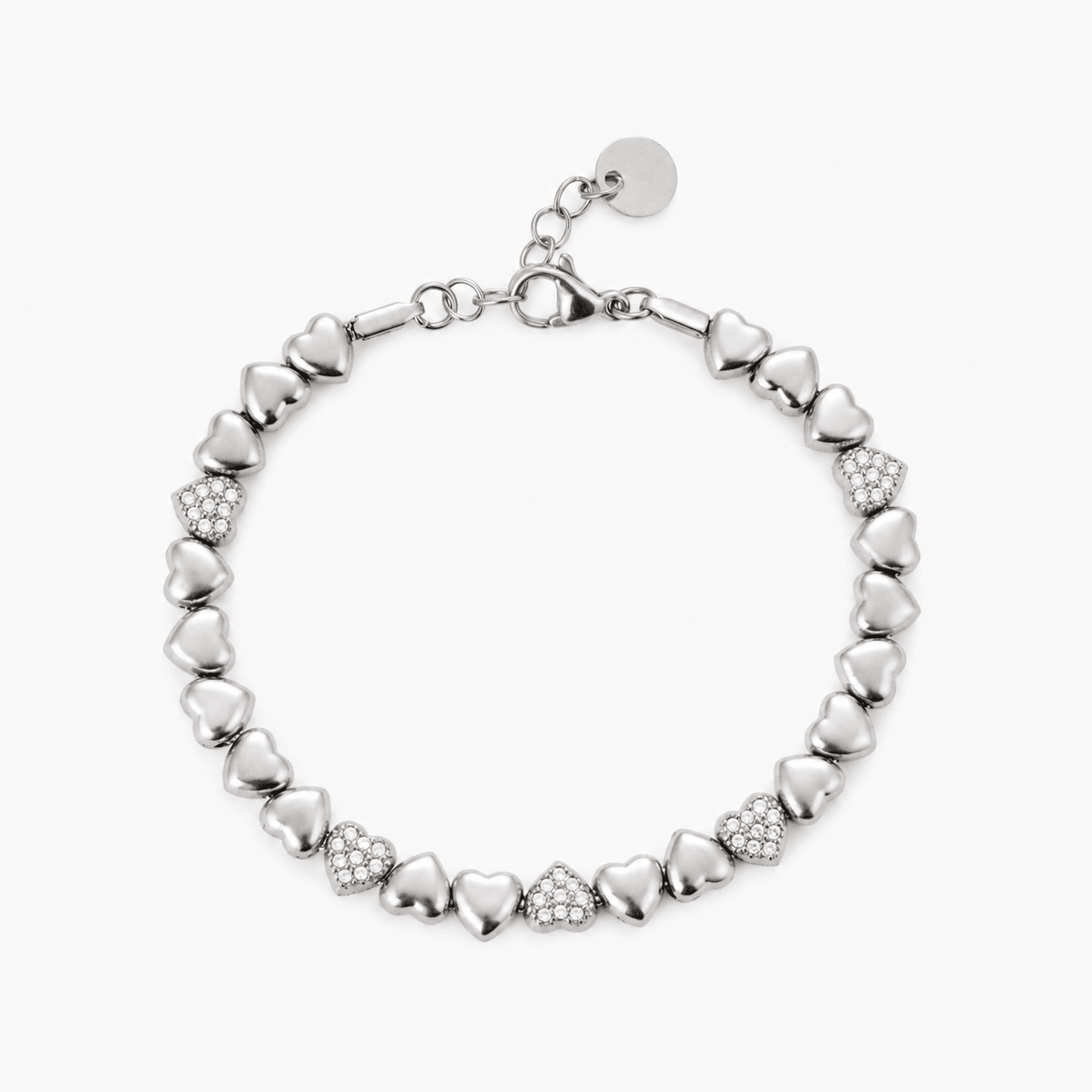 CONNECTED HEARTS BRACELET best gold plated tarnish and water resistant piece by Irish Jewellery brand - Lynott Jewellery