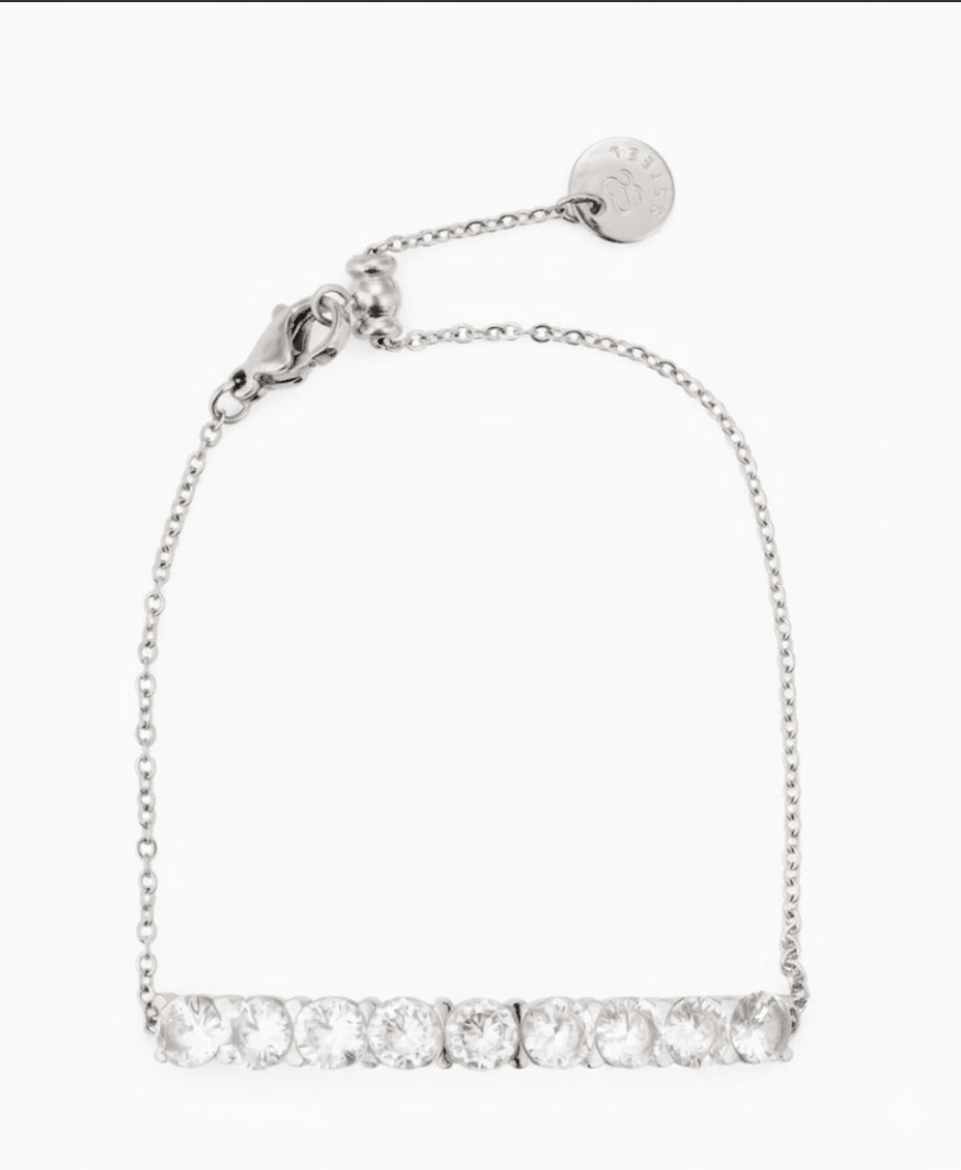 HALF N HALF DAINTY BRACELET best gold plated tarnish and water resistant piece by Irish Jewellery brand - Lynott Jewellery