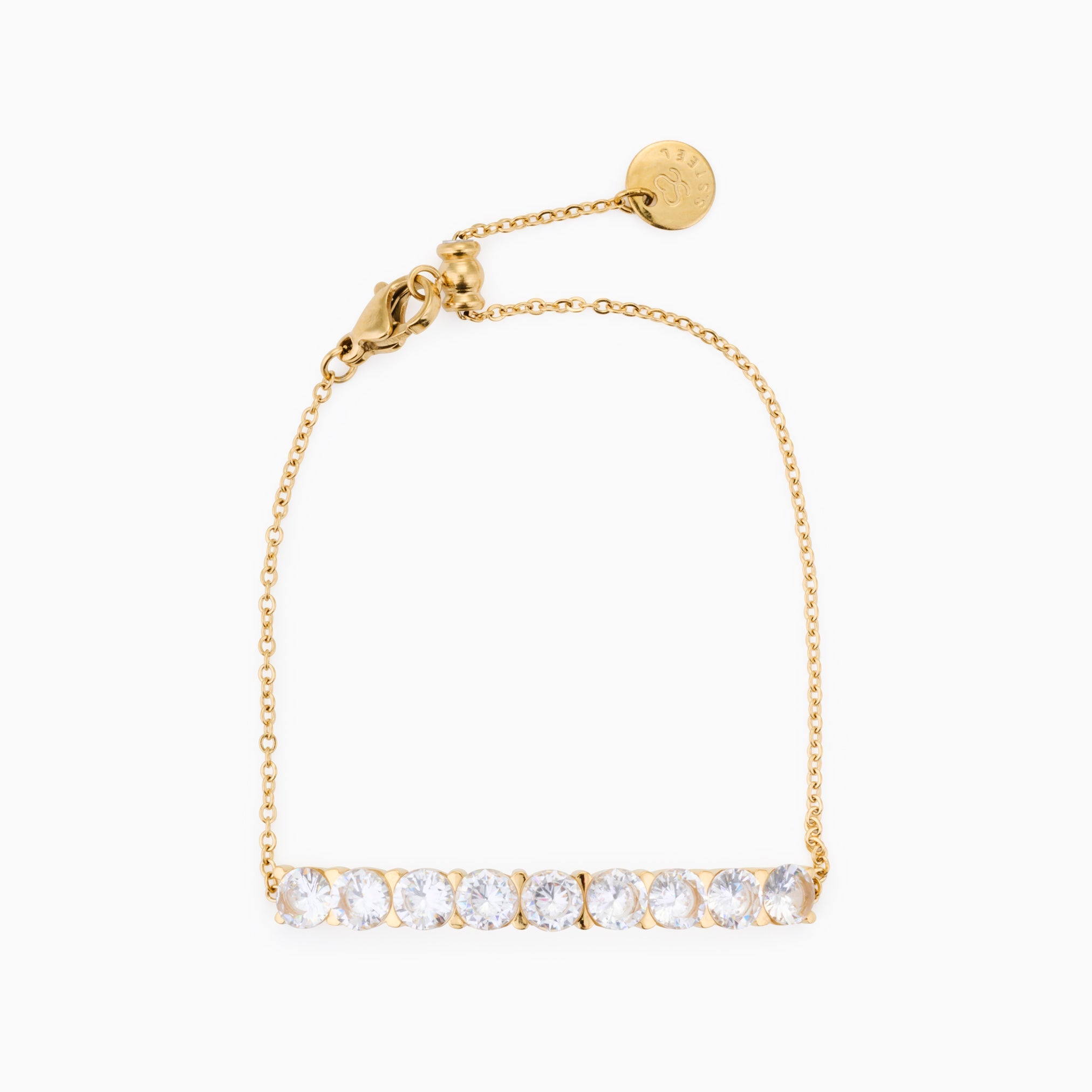 HALF N HALF DAINTY BRACELET best gold plated tarnish and water resistant piece by Irish Jewellery brand - Lynott Jewellery