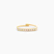 YOUR MAJESTY ADJUSTABLE RING best gold plated tarnish and water resistant piece by Irish Jewellery brand - Lynott Jewellery
