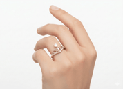 BLISS CROWN ADJUSTABLE RING best gold plated tarnish and water resistant piece by Irish Jewellery brand - Lynott Jewellery