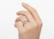 BLISS CROWN ADJUSTABLE RING best gold plated tarnish and water resistant piece by Irish Jewellery brand - Lynott Jewellery
