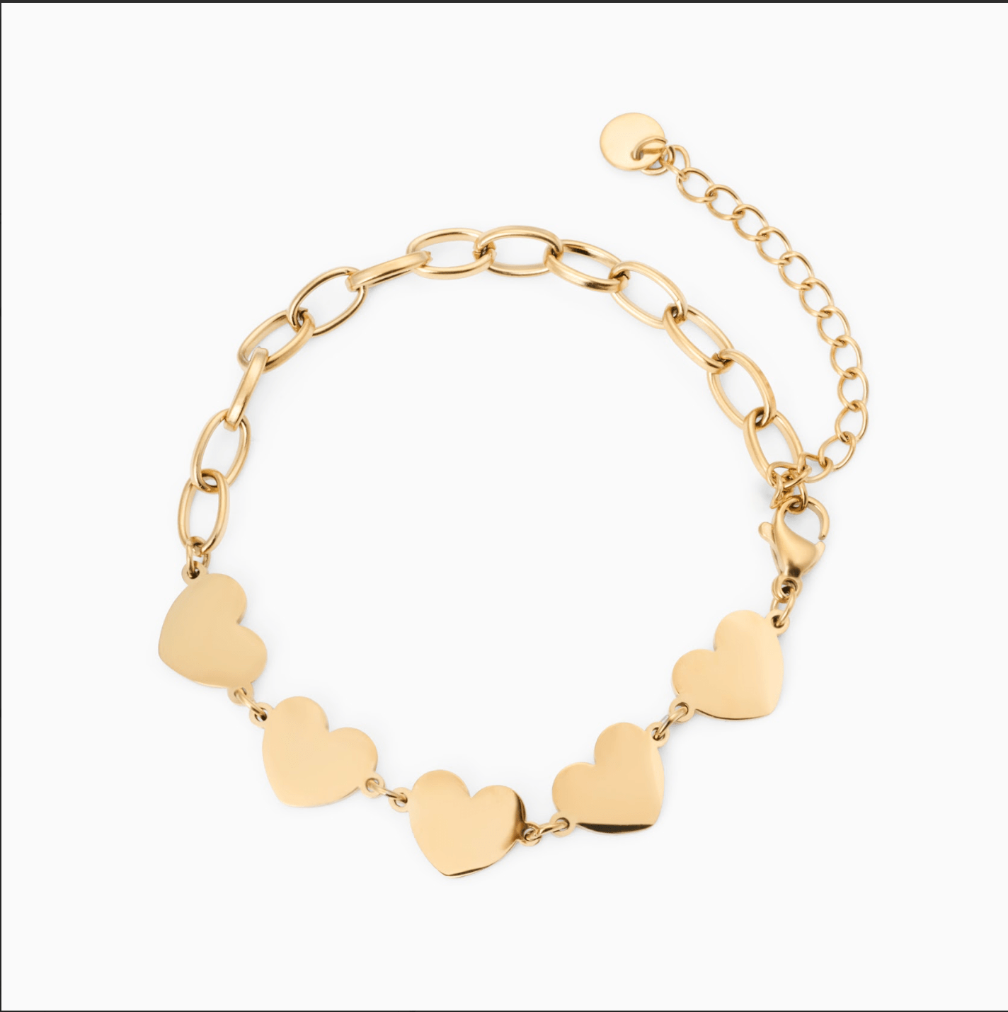 RACHEL GORRY TRUE HEART ENGRAVABLE BRACELET best gold plated tarnish and water resistant piece by Irish Jewellery brand - Lynott Jewellery