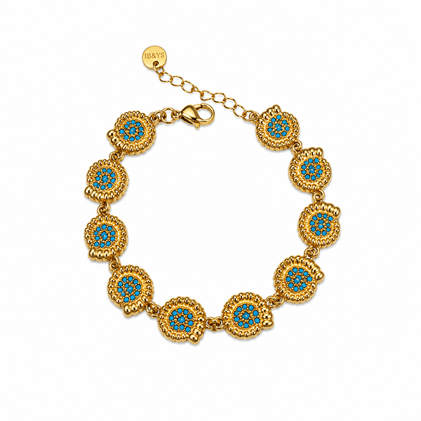 VENICE SHELL BRACELET best gold plated tarnish and water resistant piece by Irish Jewellery brand - Lynott Jewellery