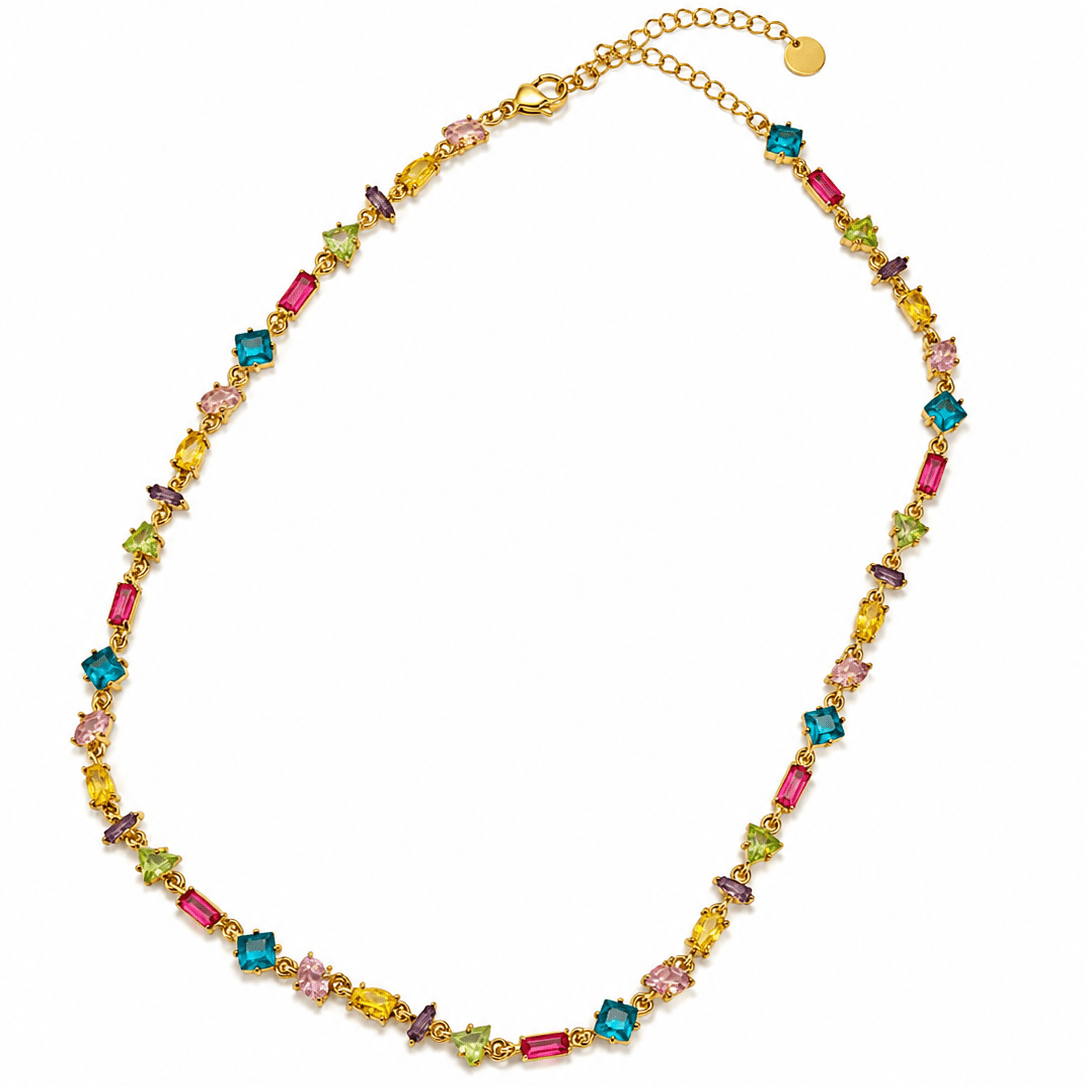 IBIZA NECKLACE best gold plated tarnish and water resistant piece by Irish Jewellery brand - Lynott Jewellery