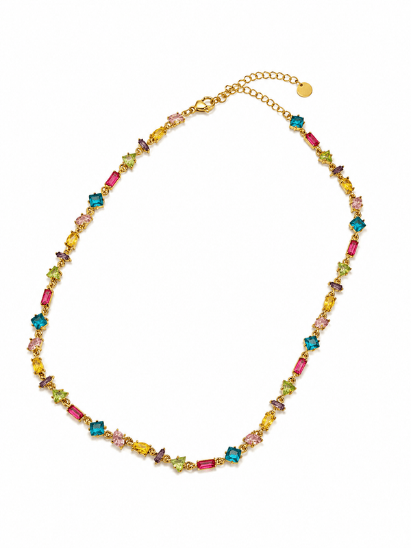 IBIZA NECKLACE best gold plated tarnish and water resistant piece by Irish Jewellery brand - Lynott Jewellery