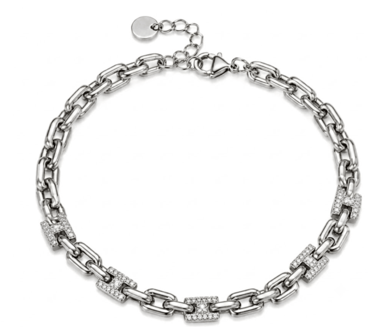 LINKED UP BRACELET best gold plated tarnish and water resistant piece by Irish Jewellery brand - Lynott Jewellery