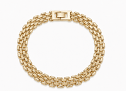 CLEO CHUNKY LINK BRACELET best gold plated tarnish and water resistant piece by Irish Jewellery brand - Lynott Jewellery