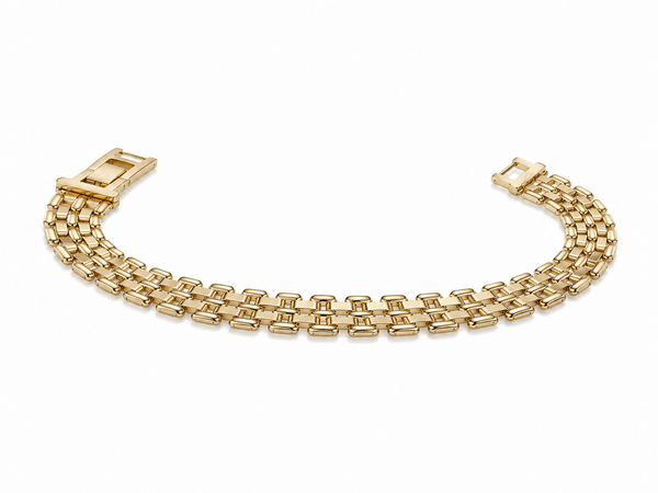 CLEO CHUNKY LINK BRACELET best gold plated tarnish and water resistant piece by Irish Jewellery brand - Lynott Jewellery