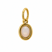 ORBIT PEARL CHARM best gold plated tarnish and water resistant piece by Irish Jewellery brand - Lynott Jewellery