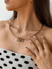 ORBIT BLACK CHARM best gold plated tarnish and water resistant piece by Irish Jewellery brand - Lynott Jewellery