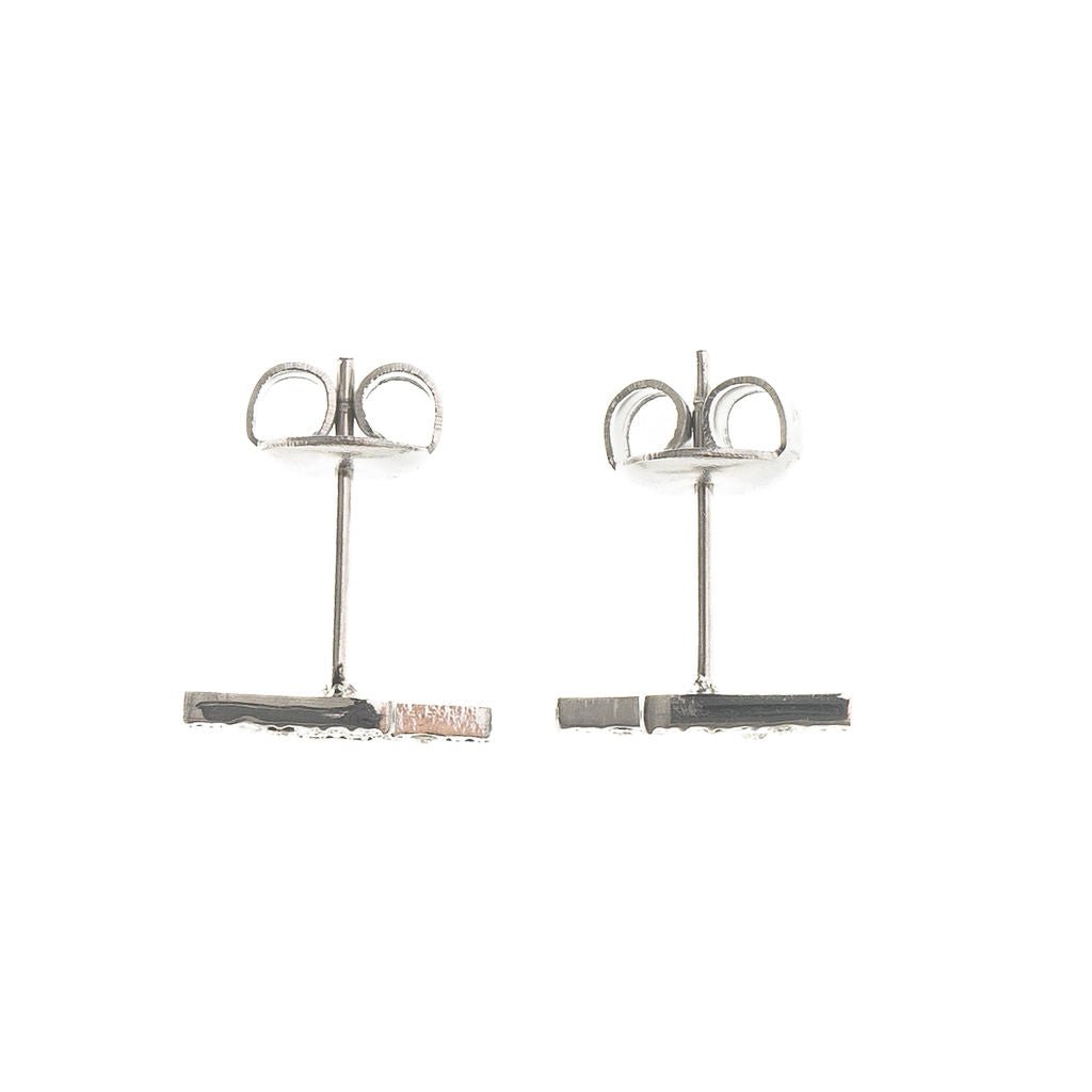 LIGHTENING BOLT STUDS best gold plated tarnish and water resistant piece by Irish Jewellery brand - Lynott Jewellery