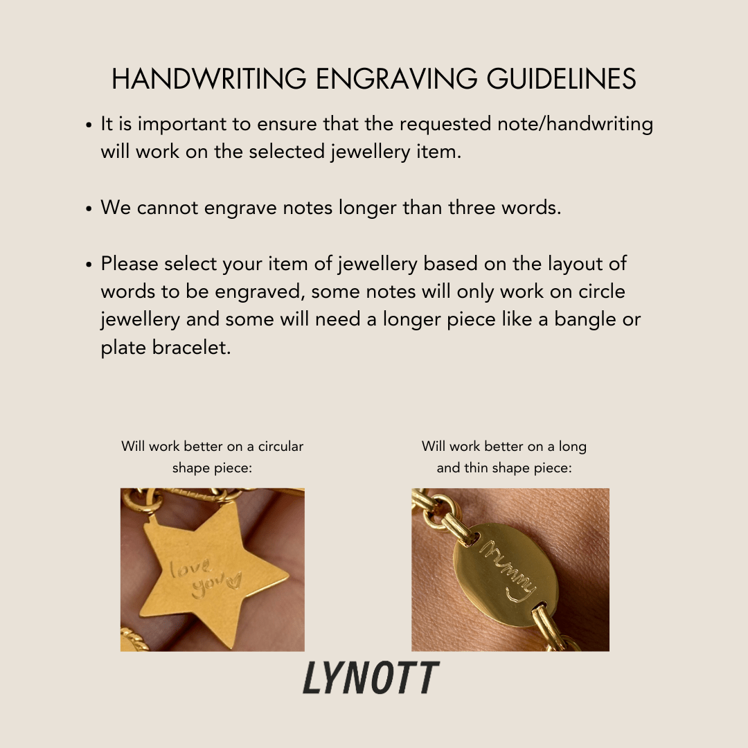 ENGRAVABLE T BAR NECKLACE best gold plated tarnish and water resistant piece by Irish Jewellery brand - Lynott Jewellery