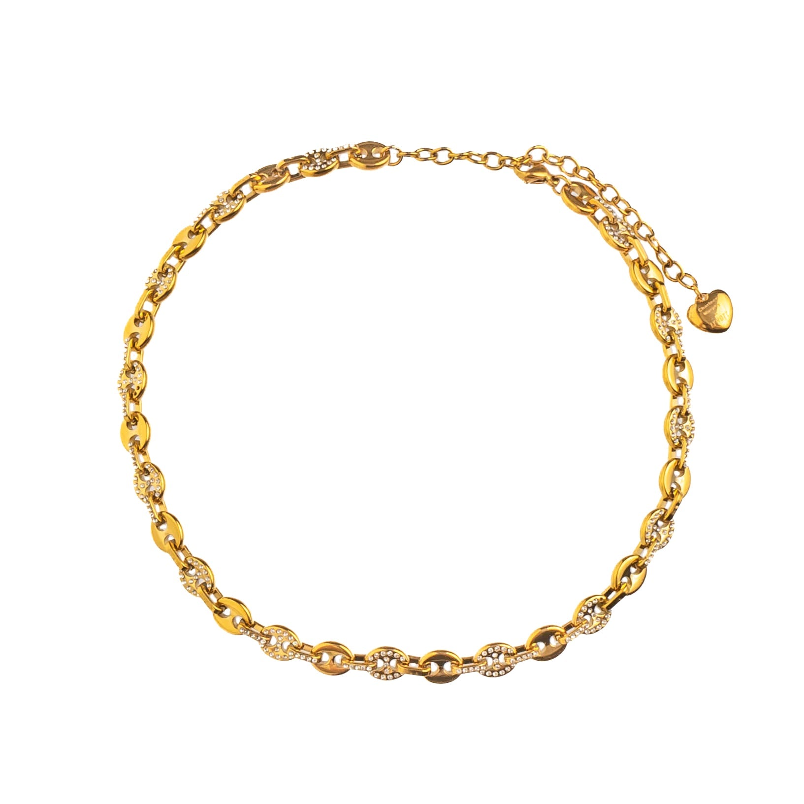 CHARLEEN X LYNOTT SUPERSTAR CHOKER best gold plated tarnish and water resistant piece by Irish Jewellery brand - Lynott Jewellery