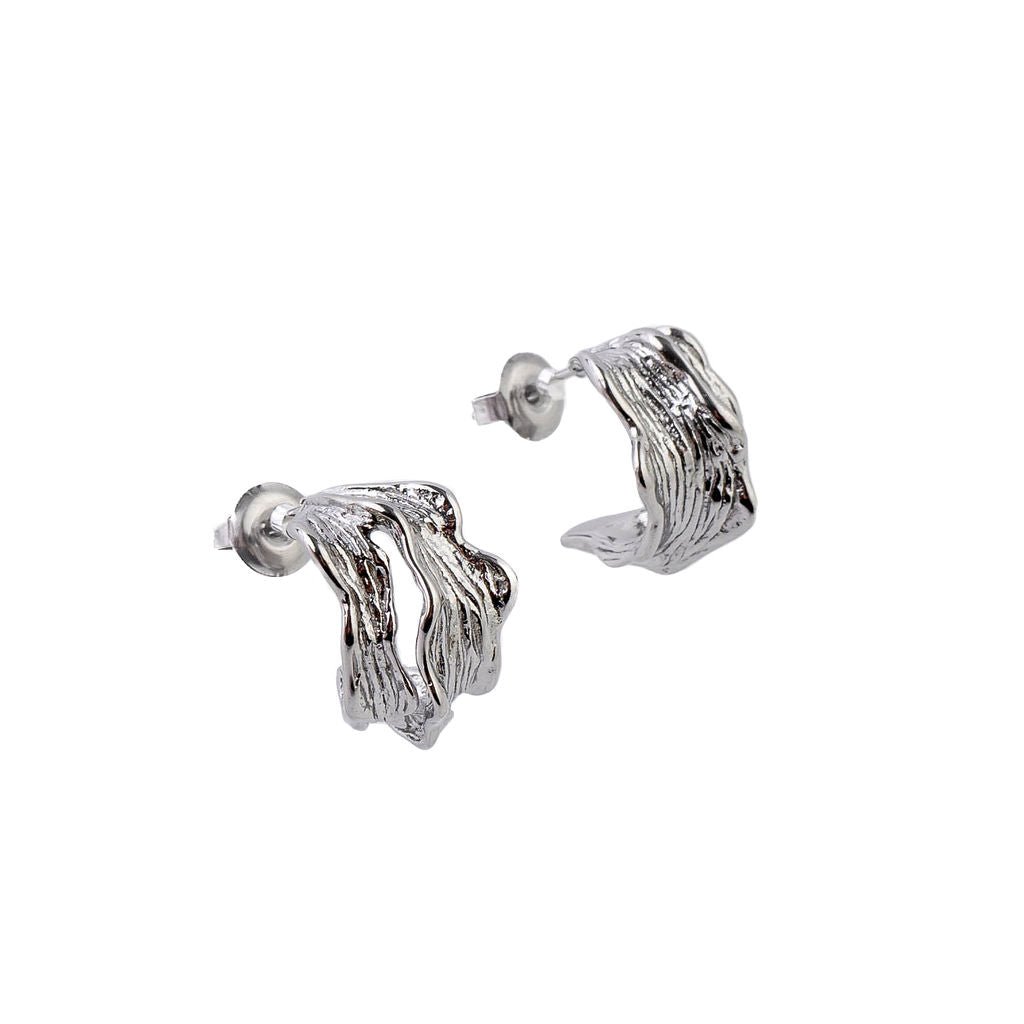 MONTENEGRO HOOPS best gold plated tarnish and water resistant piece by Irish Jewellery brand - Lynott Jewellery