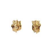 MONTENEGRO HOOPS best gold plated tarnish and water resistant piece by Irish Jewellery brand - Lynott Jewellery