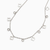 MINI CLOVER NECKLACE best gold plated tarnish and water resistant piece by Irish Jewellery brand - Lynott Jewellery