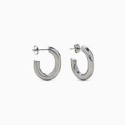 POPPI HOOP EARRINGS best gold plated tarnish and water resistant piece by Irish Jewellery brand - Lynott Jewellery
