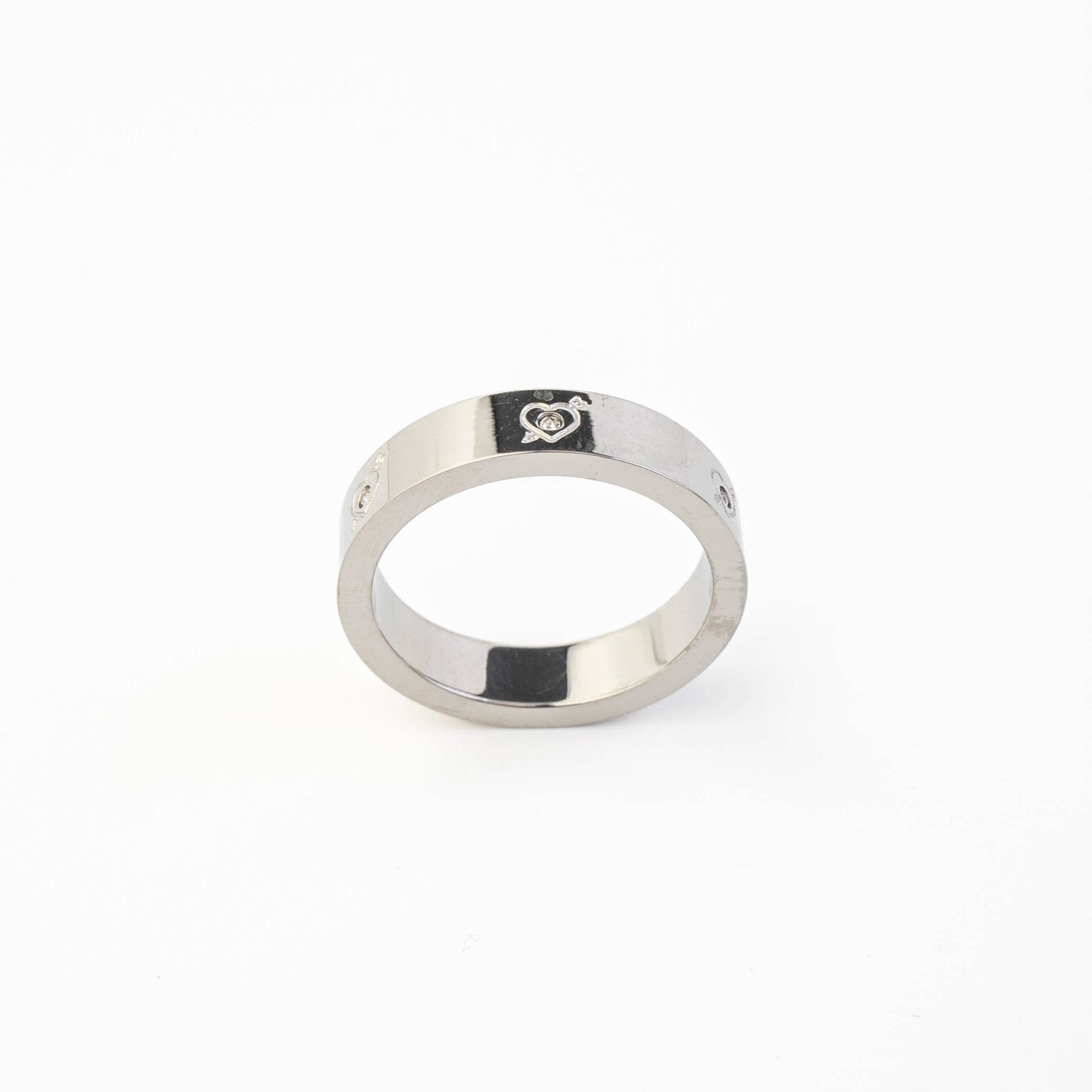 CUPID HEART RING best gold plated tarnish and water resistant piece by Irish Jewellery brand - Lynott Jewellery