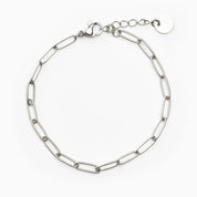 PAPERCLIP BRACELET best gold plated tarnish and water resistant piece by Irish Jewellery brand - Lynott Jewellery