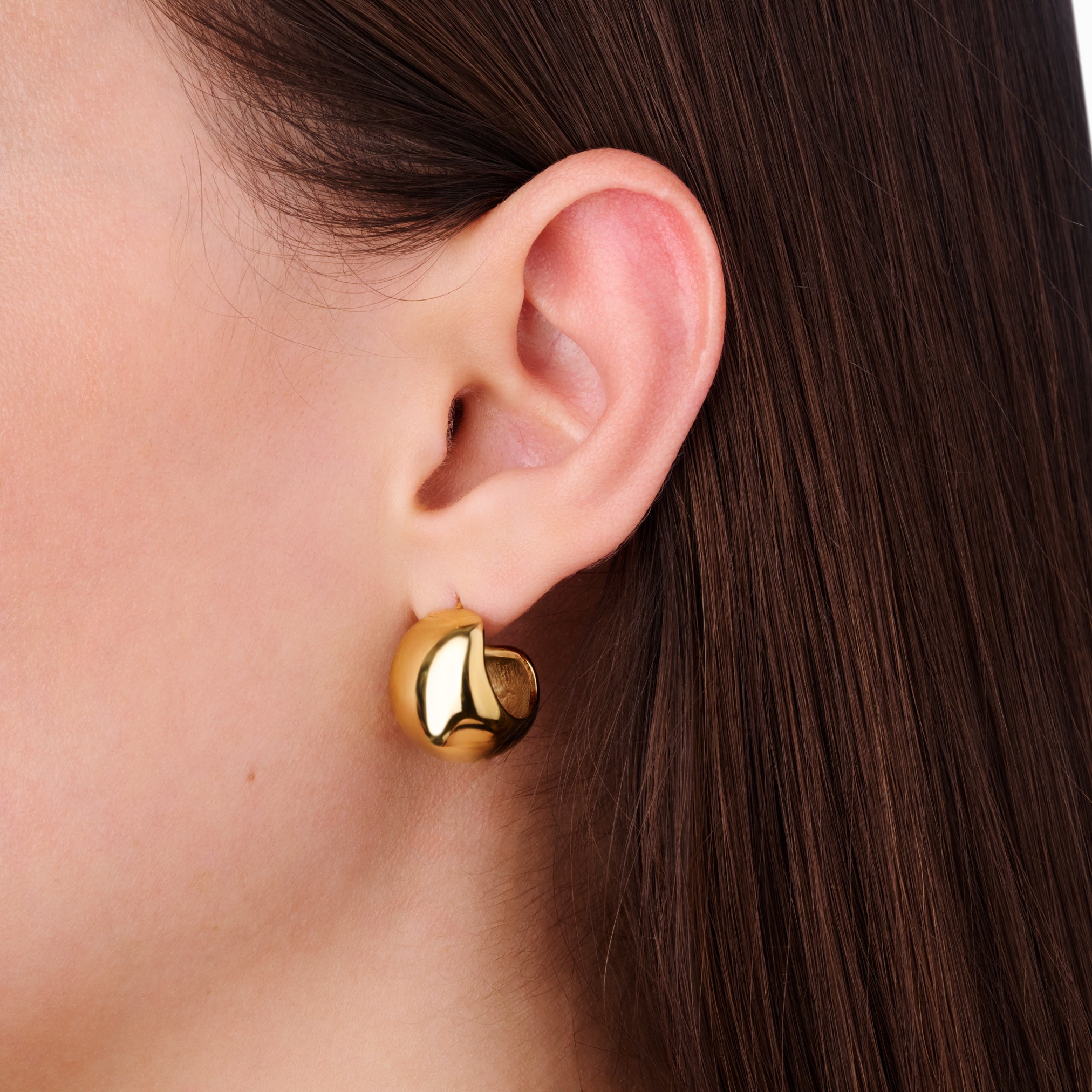 PENDIENTES DE ARO ABOMBADOS