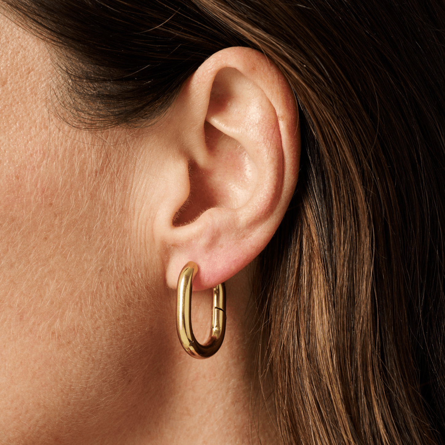POLLY HOOPS best gold plated tarnish and water resistant piece by Irish Jewellery brand - Lynott Jewellery