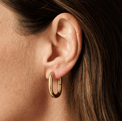 POLLY HOOPS best gold plated tarnish and water resistant piece by Irish Jewellery brand - Lynott Jewellery