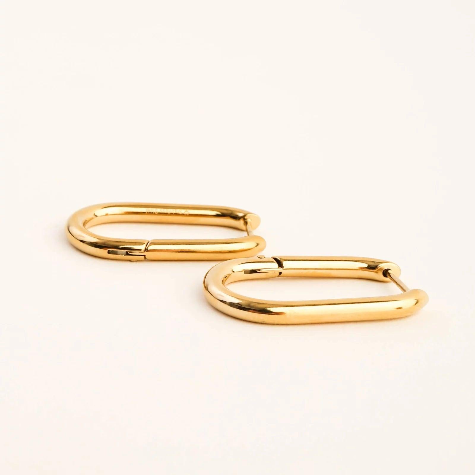 POLLY HOOPS best gold plated tarnish and water resistant piece by Irish Jewellery brand - Lynott Jewellery