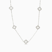 MULTI CLOVER NECKLACE best gold plated tarnish and water resistant piece by Irish Jewellery brand - Lynott Jewellery