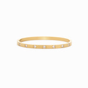 MY MISTAKE BANGLE best gold plated tarnish and water resistant piece by Irish Jewellery brand - Lynott Jewellery