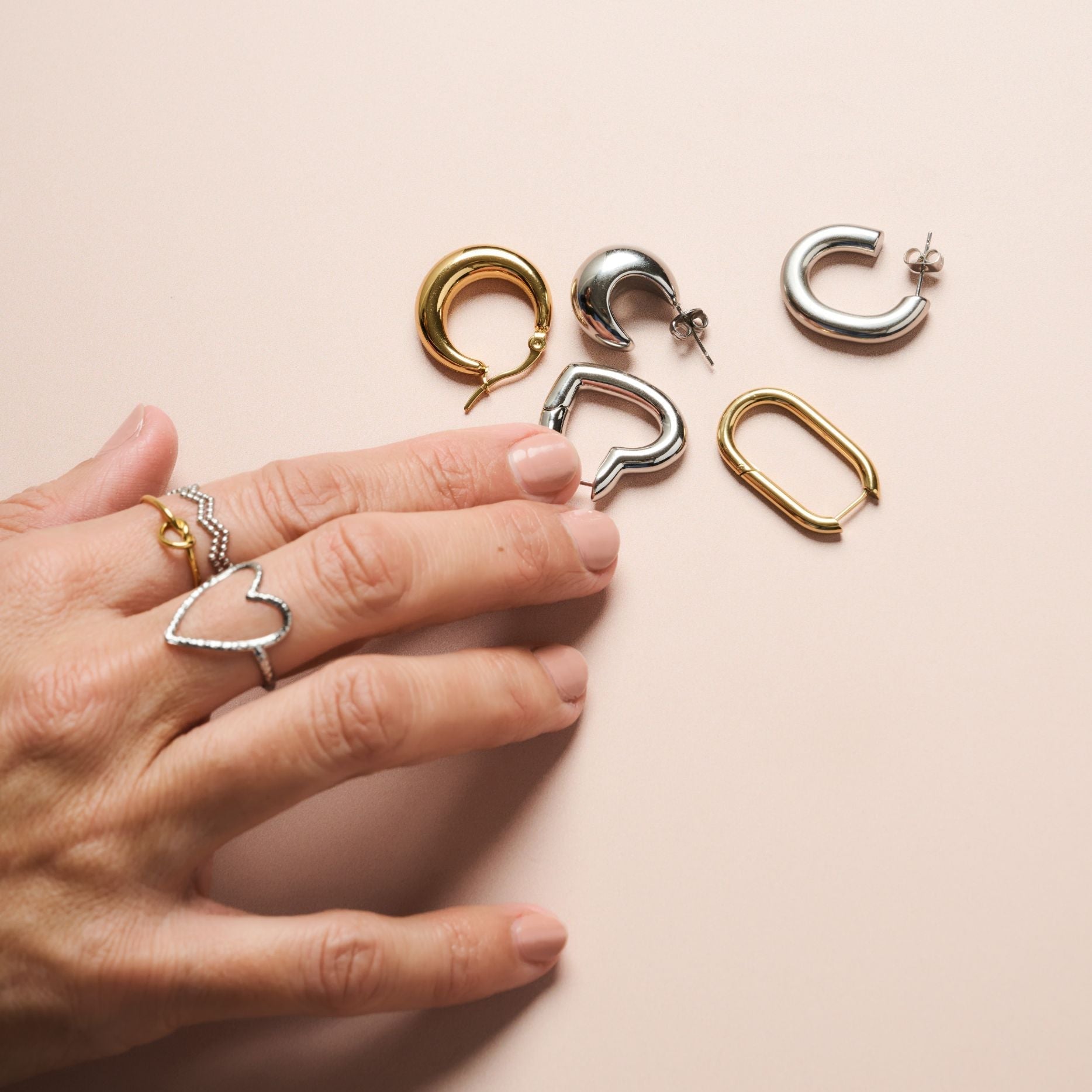 KNOT ADJUSTABLE RING best gold plated tarnish and water resistant piece by Irish Jewellery brand - Lynott Jewellery