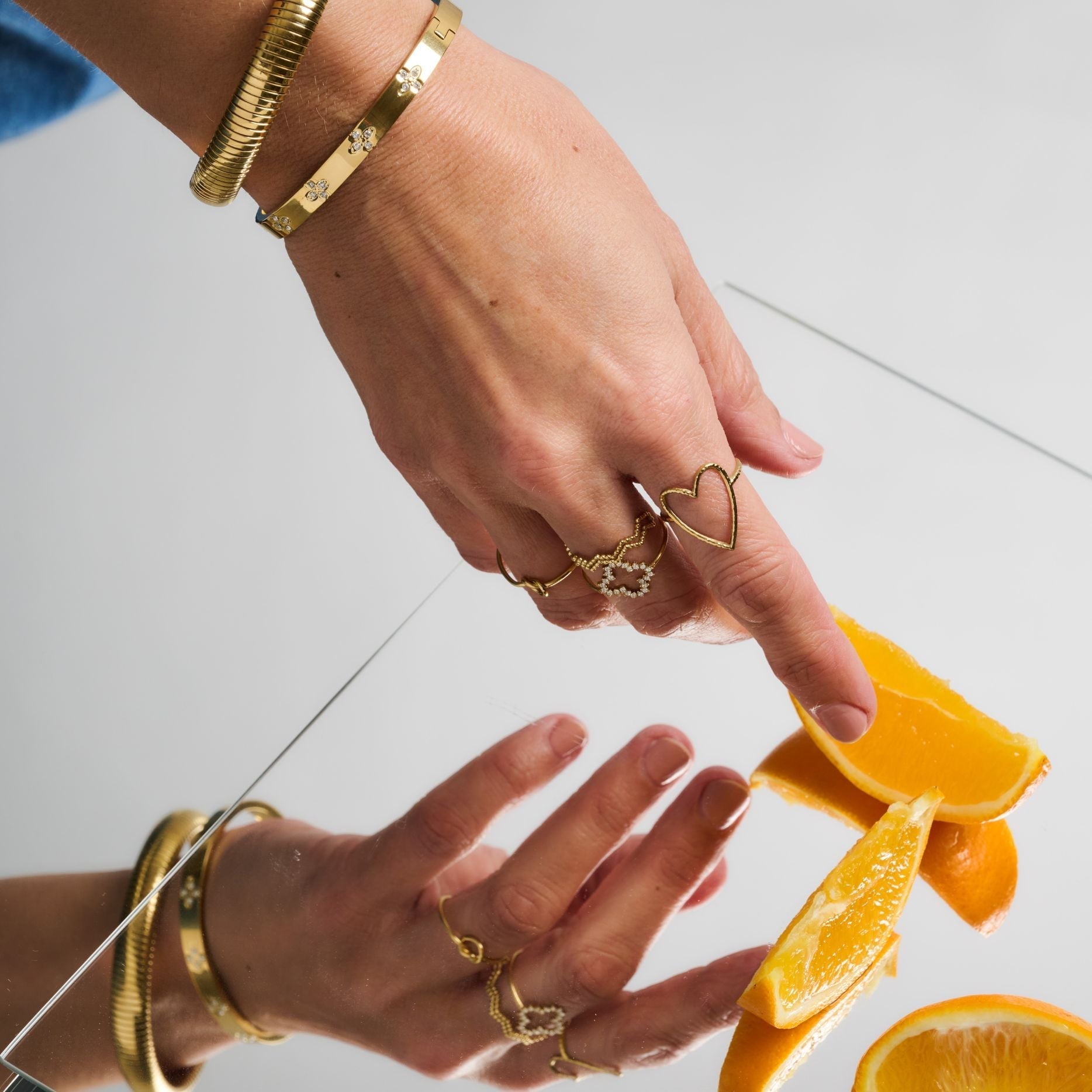 KNOT ADJUSTABLE RING best gold plated tarnish and water resistant piece by Irish Jewellery brand - Lynott Jewellery