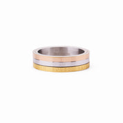 JUNO SPINNING AFFIRMATION RING best gold plated tarnish and water resistant piece by Irish Jewellery brand - Lynott Jewellery