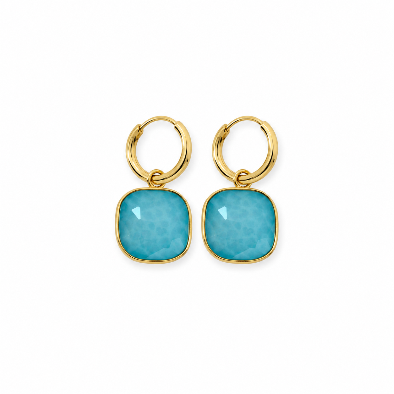 PASTEL BLUE BABY EARRINGS