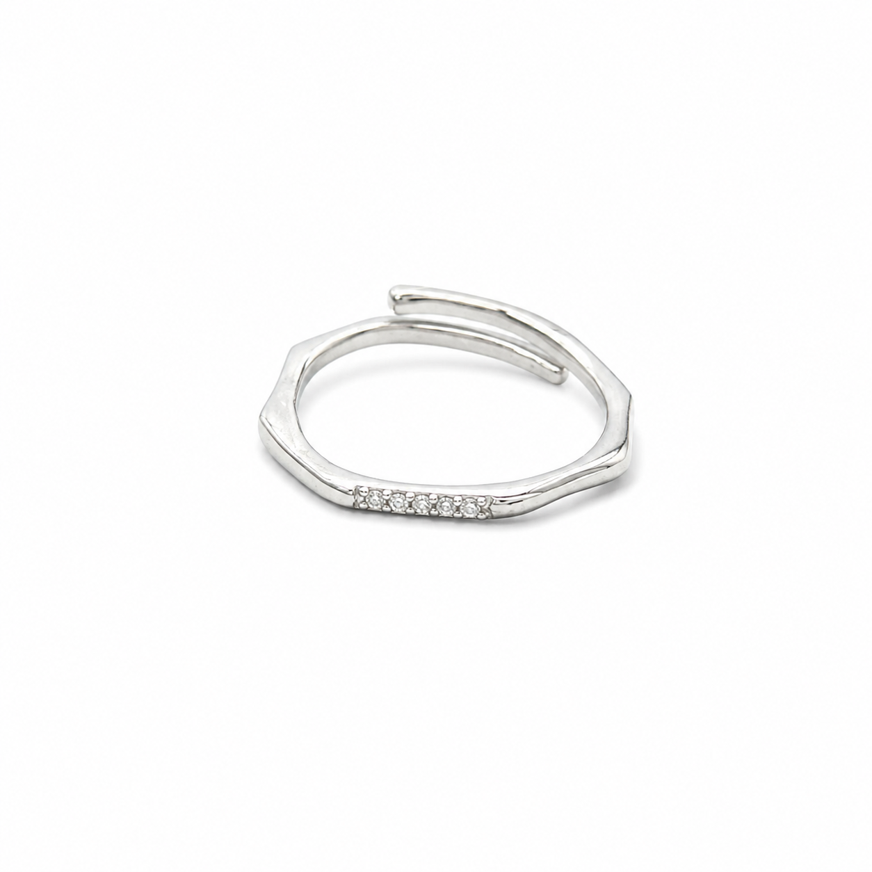 LINEAR LUXE RING