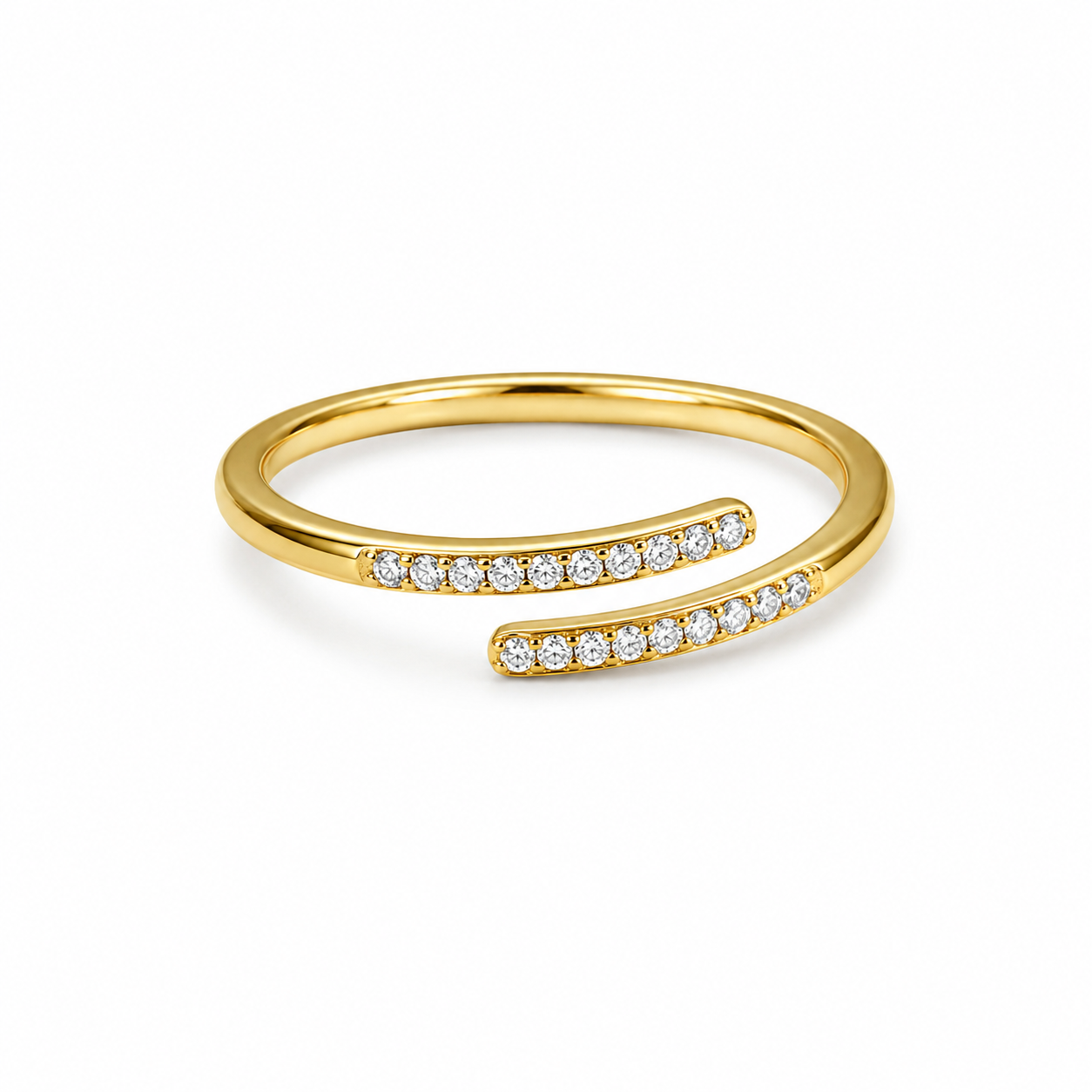 DIAMOND WRAP RING