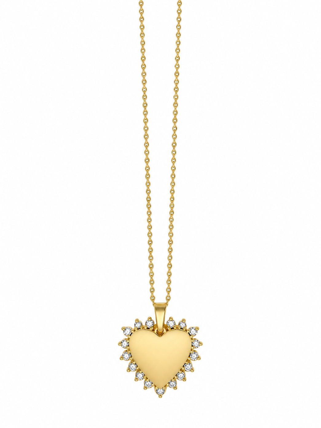 COLGANTE DE CORAZÓN LUZ DE ESTRELLA