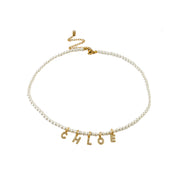 COLLAR CON NOMBRE DE PERLAS