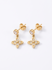 PASSIONATE CLOVER DROP DOWN STUDS