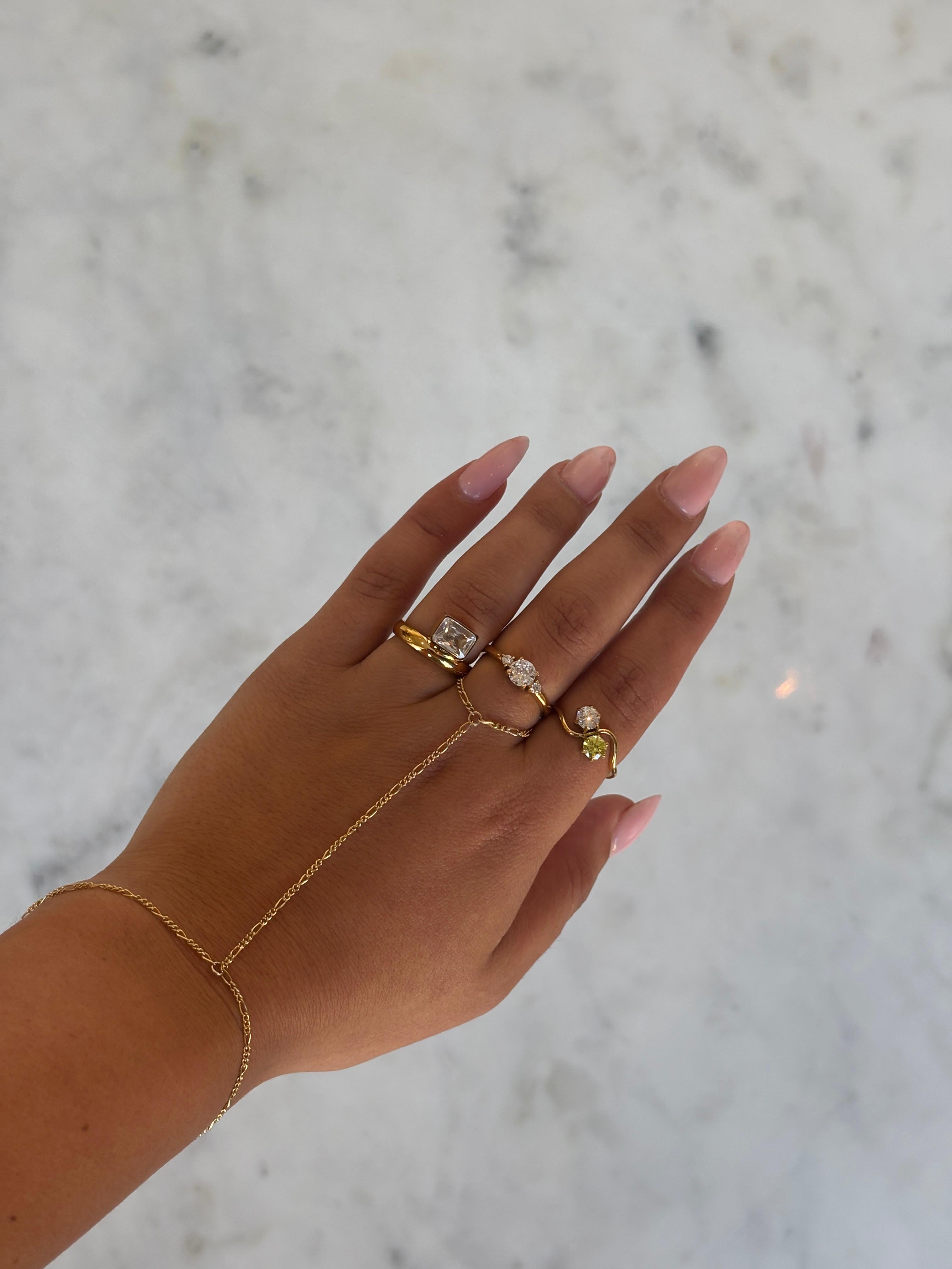 ANILLO ROSA EN ESPIRAL