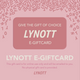 Lynott Jewellery Online Gift Card