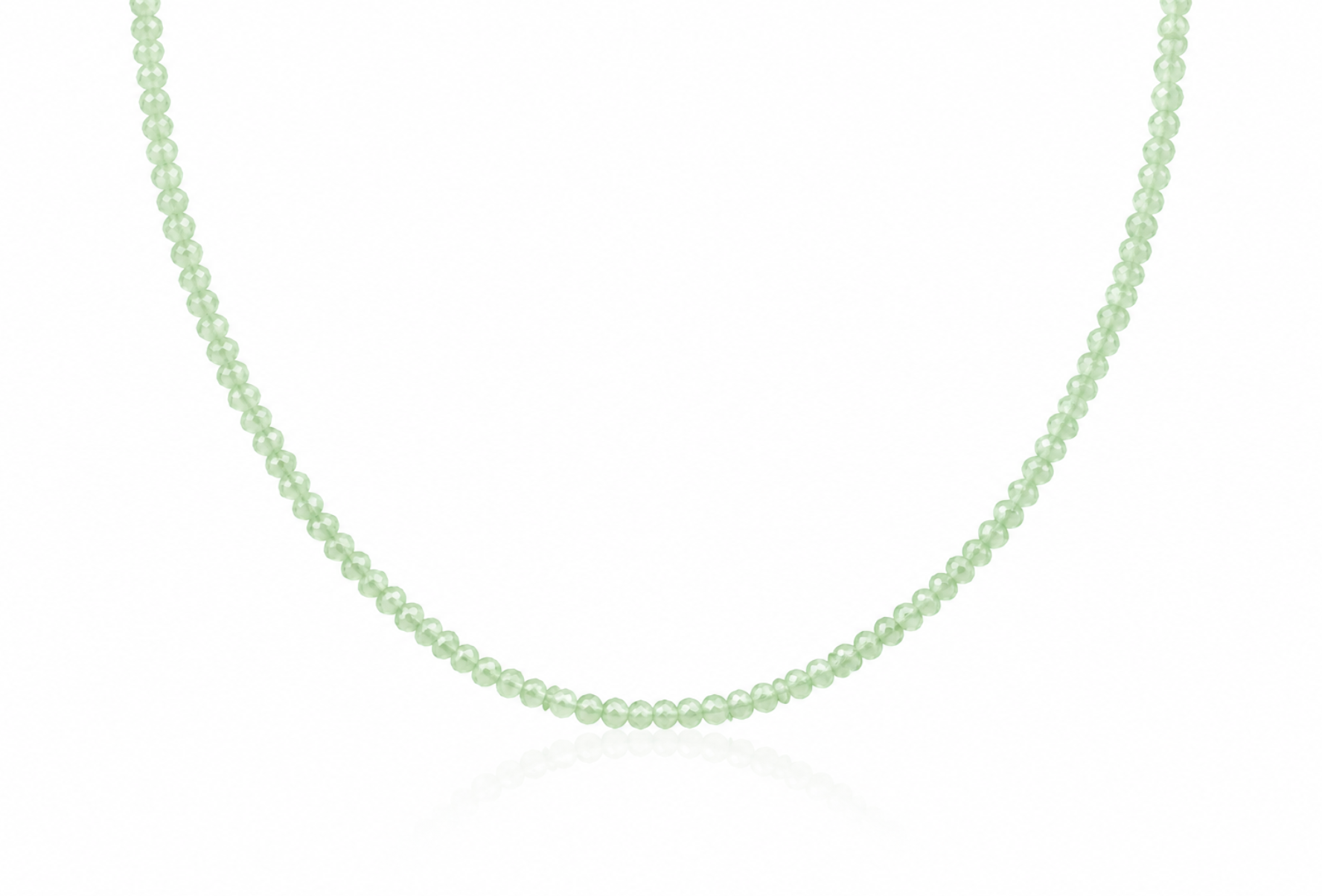 GREEN CHARM NECKLACE